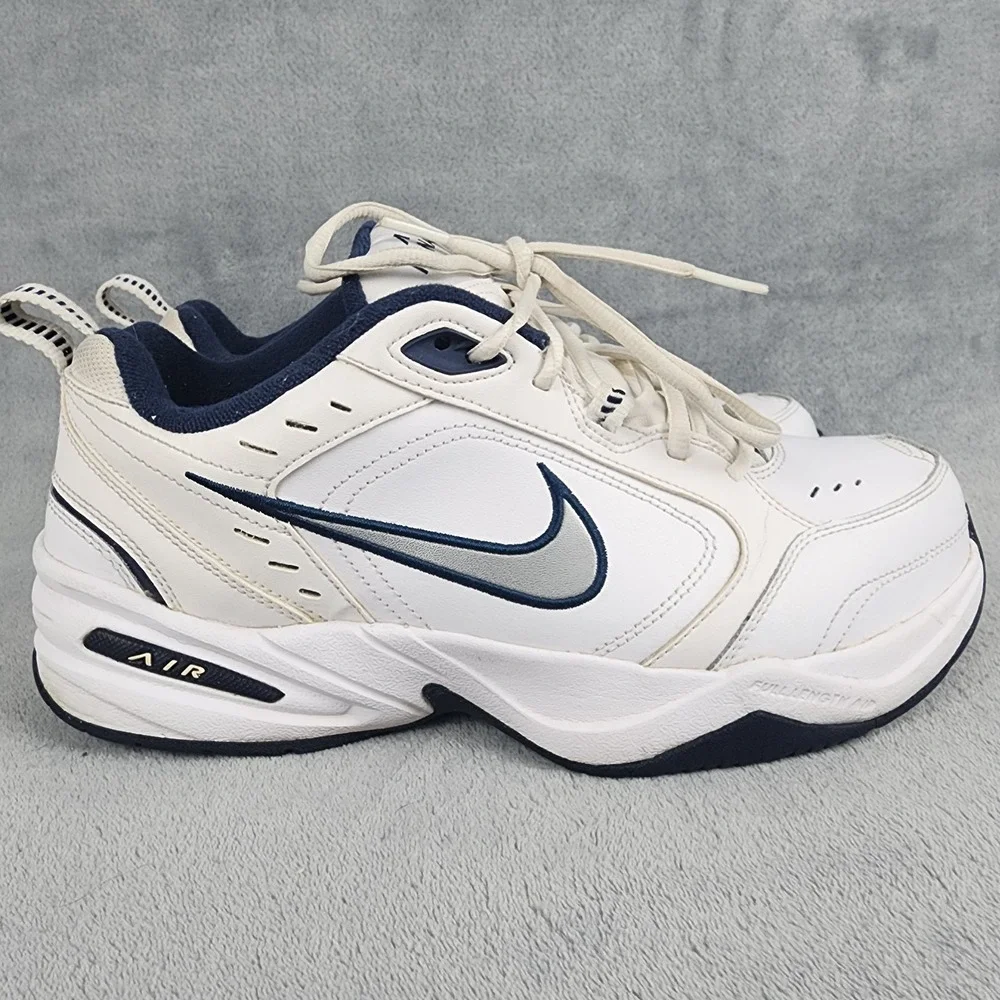 Nike Air Monarch IV 4E Wide Shoes Mens 9.5 White 416355-102